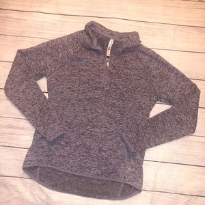 Quarter zip pullover